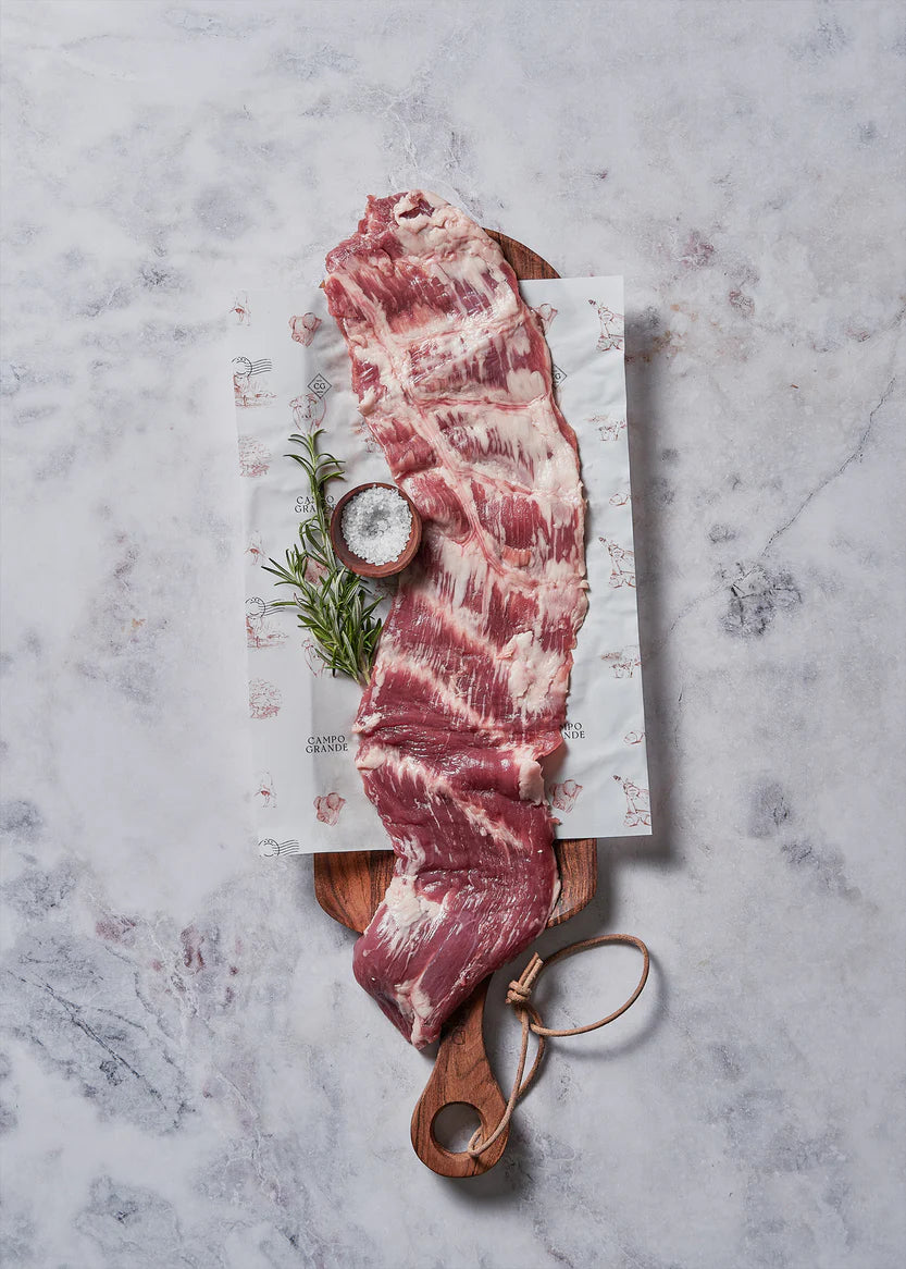 Ibérico Pork Flank Steak — 14–21 oz, Acorn-Fed Spain