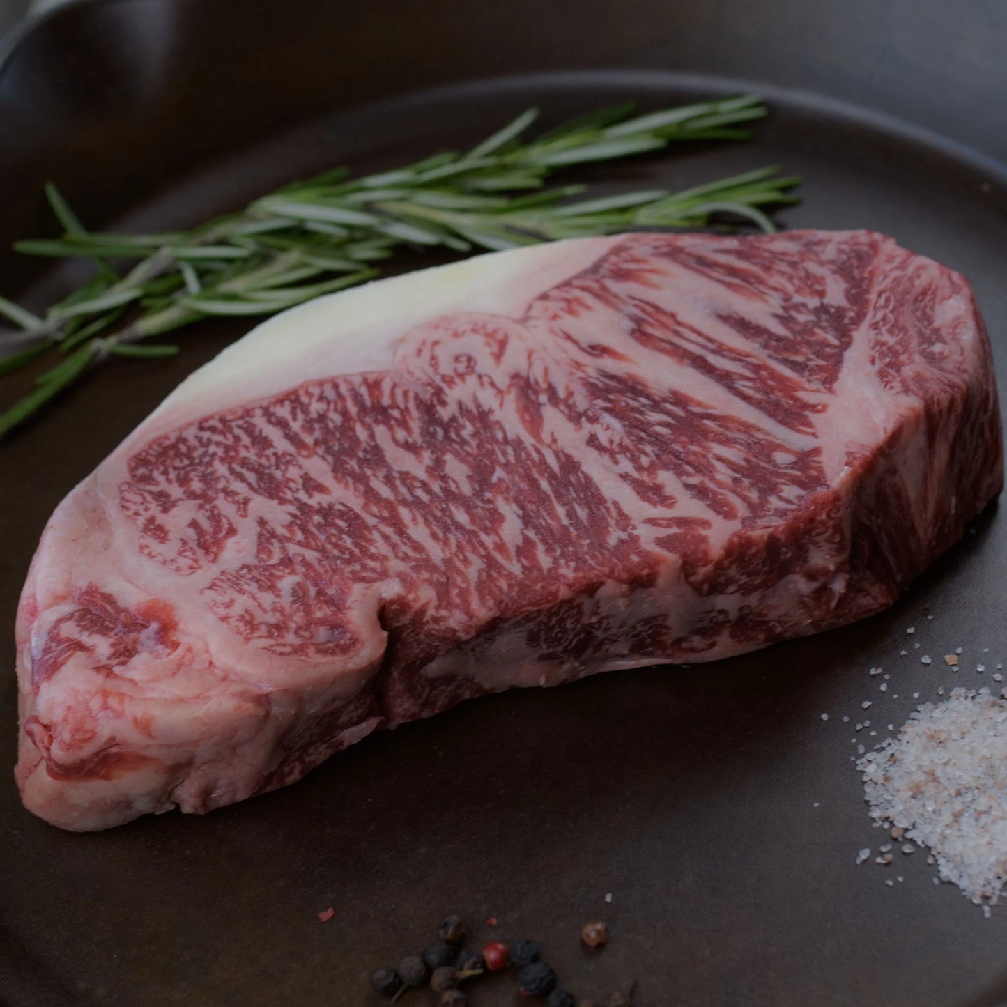 Caroland Farms Wagyu NY Strip — 14 oz, Domestic