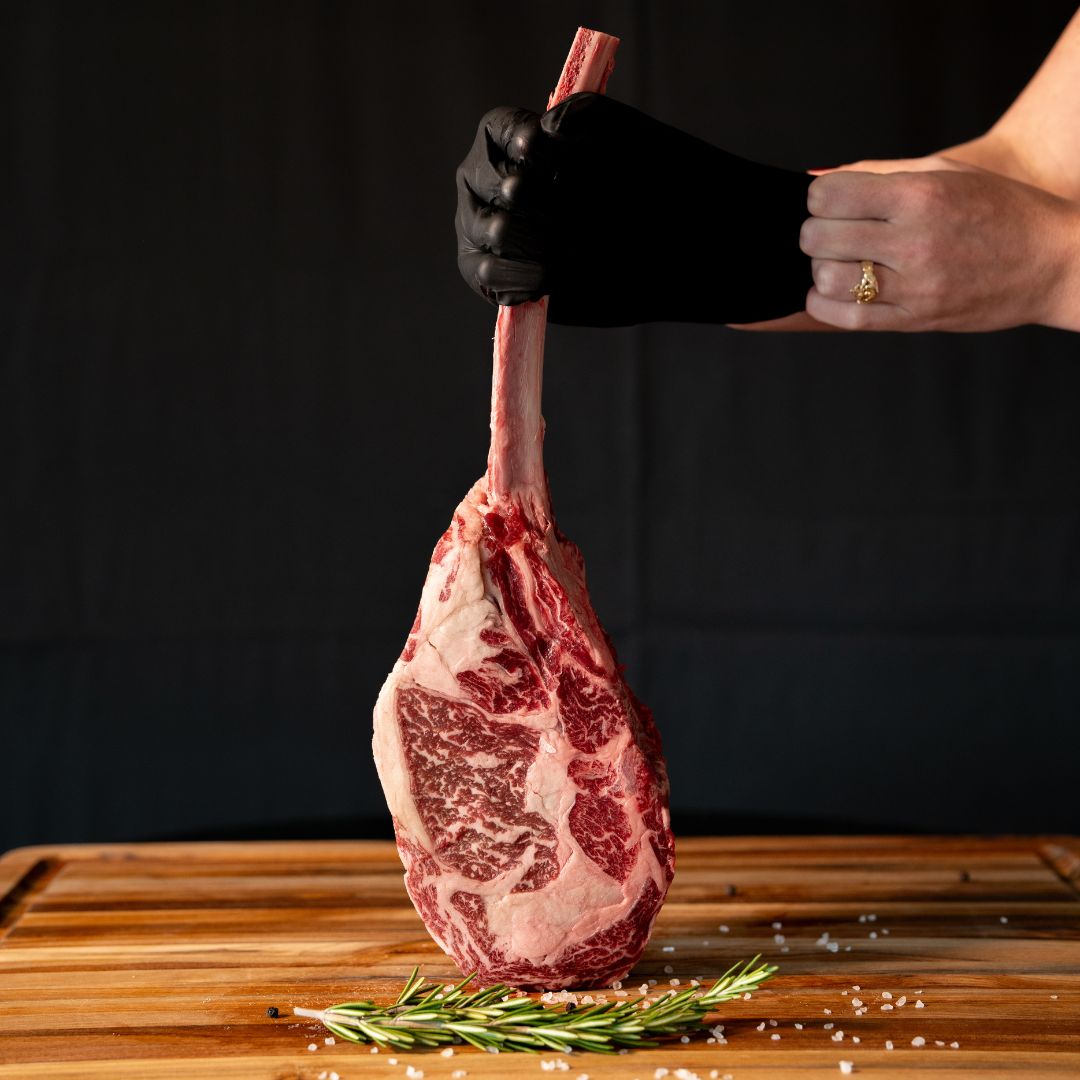 Australian Wagyu Tomahawk (32 oz. - Score 6/7)